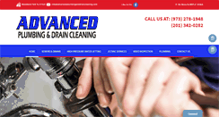 Desktop Screenshot of advancedplumbinganddrain.com