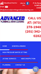 Mobile Screenshot of advancedplumbinganddrain.com
